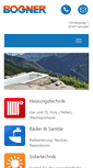 Mobile Screenshot of bogner-kempten.de